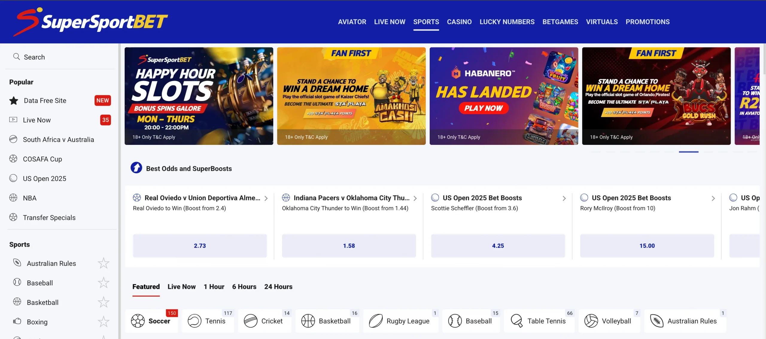 SuperSportBet South Africa